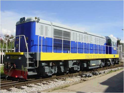 Type CK1E Diesel Loco. for Vietnam