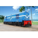 Type CKD6B Diesel Loco. for India