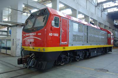 SDD9 Diesel Locomotive for Madagascar