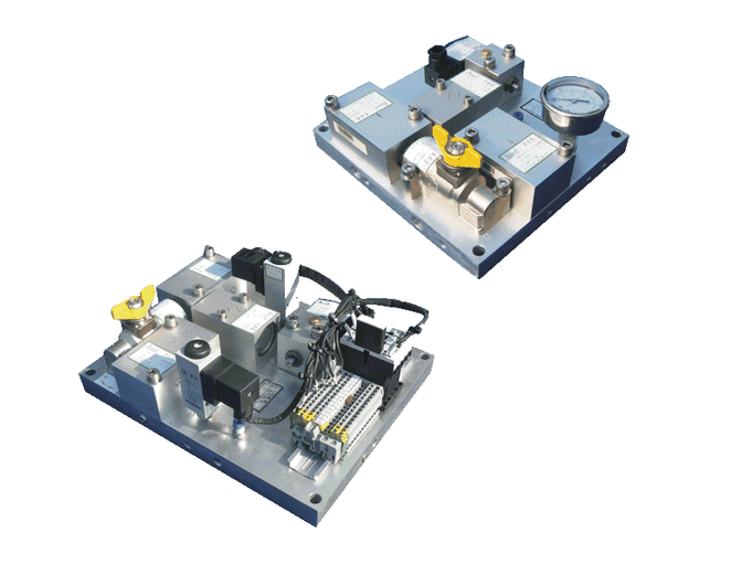 Pantograph gas path control module